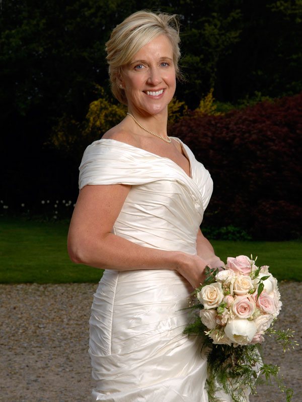 Wendy's Bridal Makeup by Catherine Cliffe for her Wedding at Ripley Castle in Yorkshire.